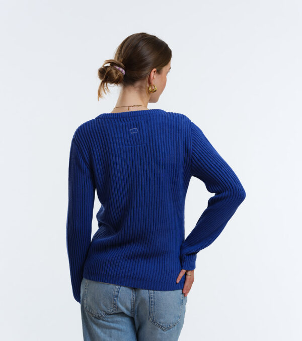 Knitted Pullover Lamona ultramarin - Image 7