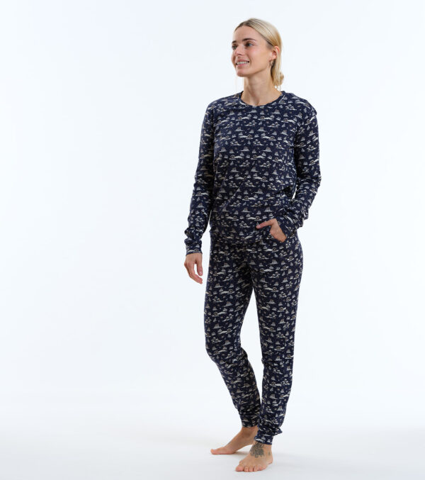 Pajama Mary with allover print Holy Moly