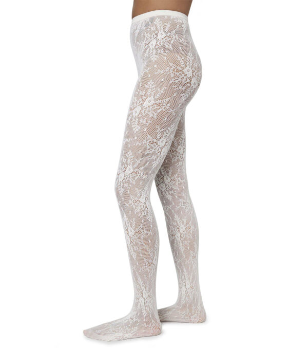 Lace tights Rosa ivory - Image 3