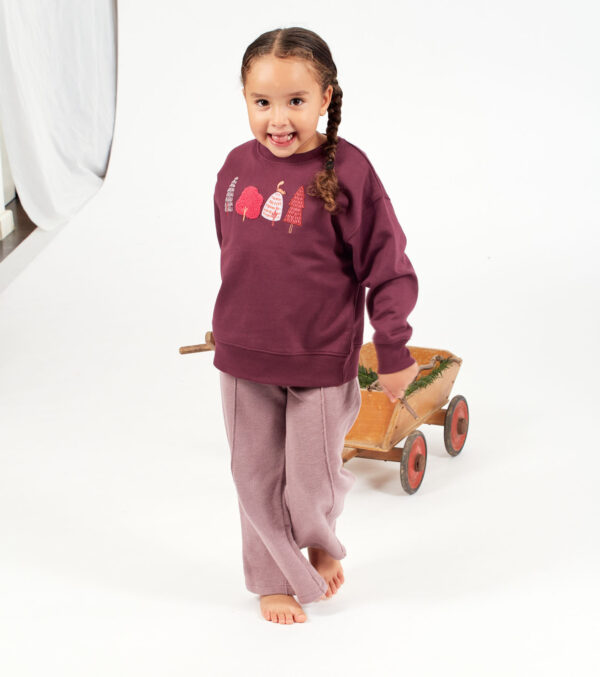 Children‘s sweatshirt with tree motif - Image 2