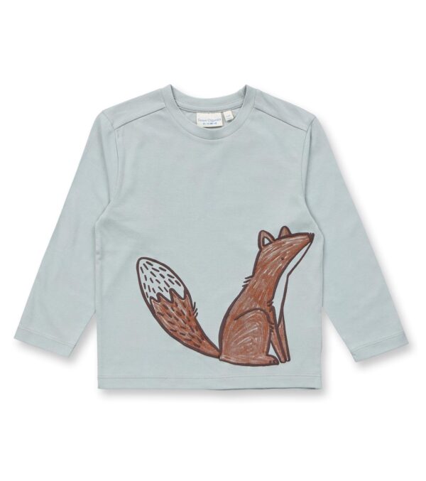Kinder Langarmshirt mit Fuchs