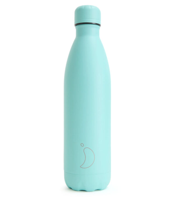 750 ml Trinkflasche isoliert, pastel all green