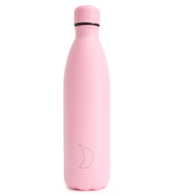 750 ml Trinkflasche isoliert, pastel all pink