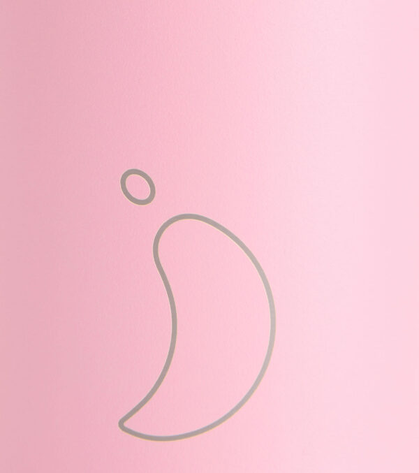 750 ml Trinkflasche isoliert, pastel all pink – Bild 3