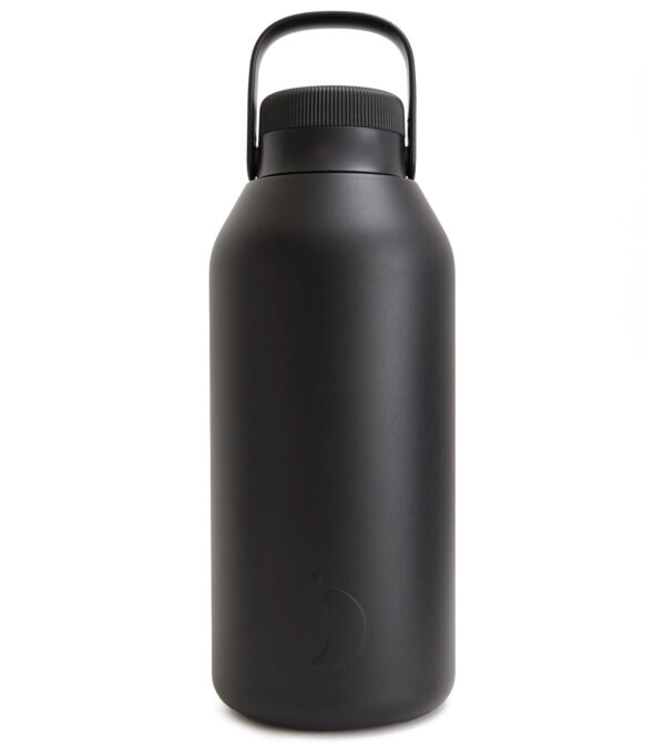 4 Liter Big Mouth Trinkflasche isoliert, abyss black