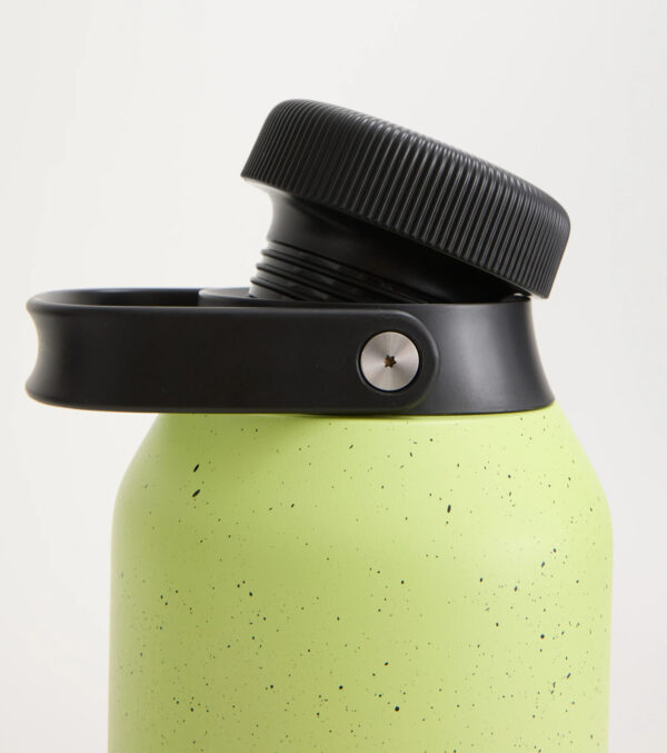 4 Liter Big Mouth Trinkflasche isoliert, limelite fleck – Bild 4