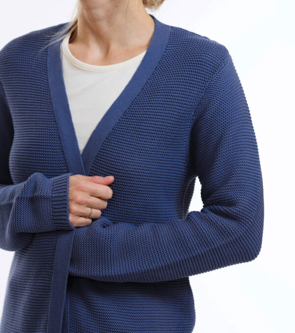 Long-Cardigan Alamo ultramarin – Bild 3