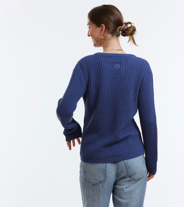 Knitted Pullover Lamona ultramarin - Image 5