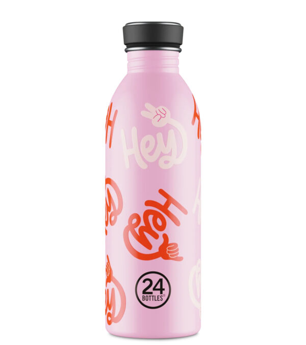 0,5l Trinkflasche Hey! Pink