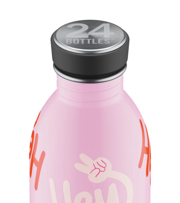 0,5l Trinkflasche Hey! Pink – Bild 2