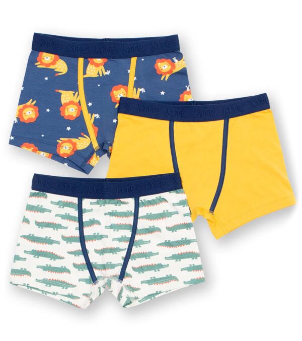 Boys Boxer Shorts 3 Pack, Captain Croc