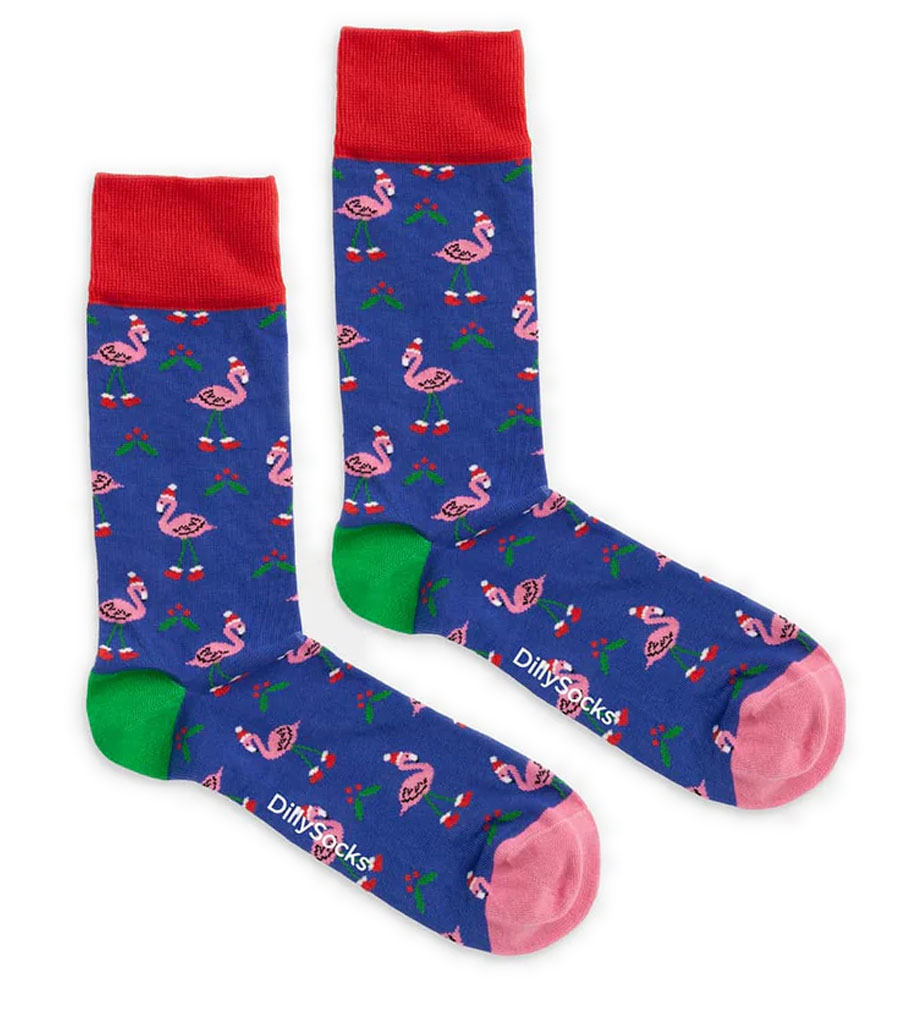 Socken Flamingo Fest