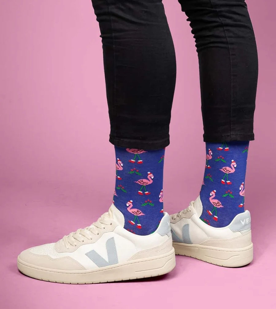 Socken Flamingo Fest – Bild 2