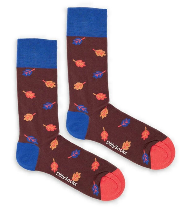 Golden Leaves Socks
