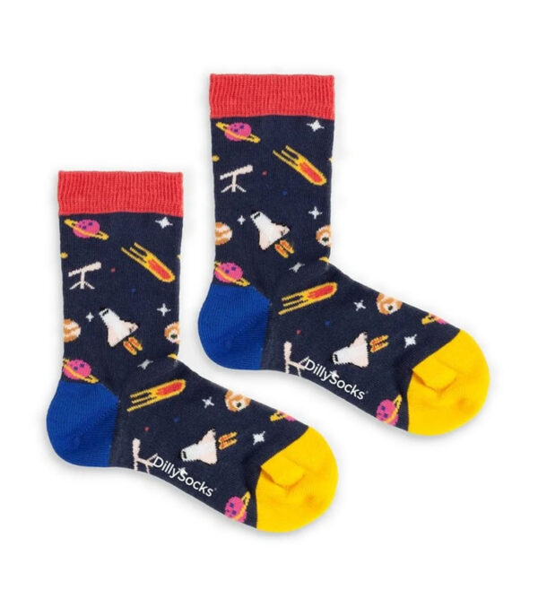 Lil Galactic Adventure Kids Socks