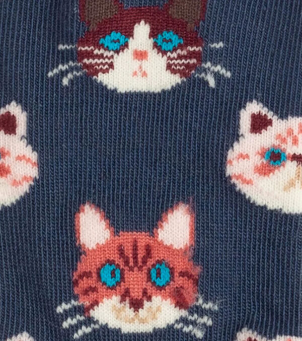 Lil Sky Kitten Kids Socks - Image 3