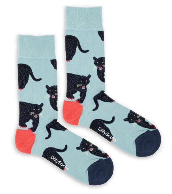 Midnight Panther Socks