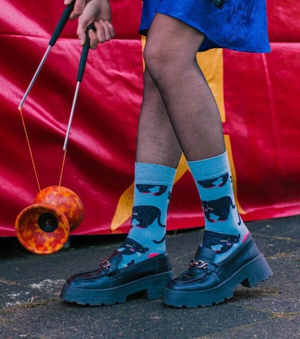 Midnight Panther Socks - Image 5
