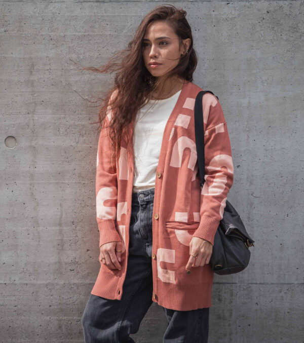 Oversized knit Jacke Moline Tubes - Image 2