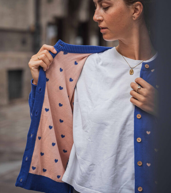 Fine Cardigan Penny Hearts - Image 5