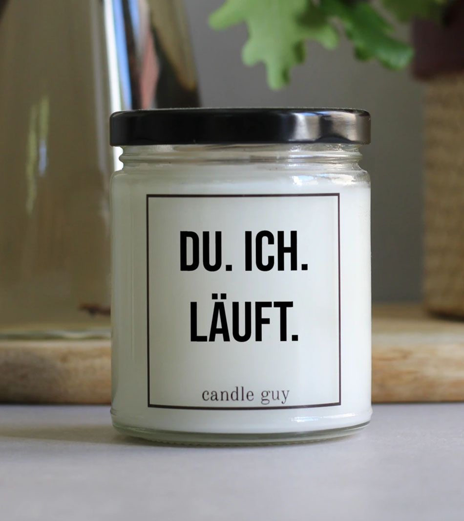 Duftkerze Du. Ich. Läuft. – Bild 3