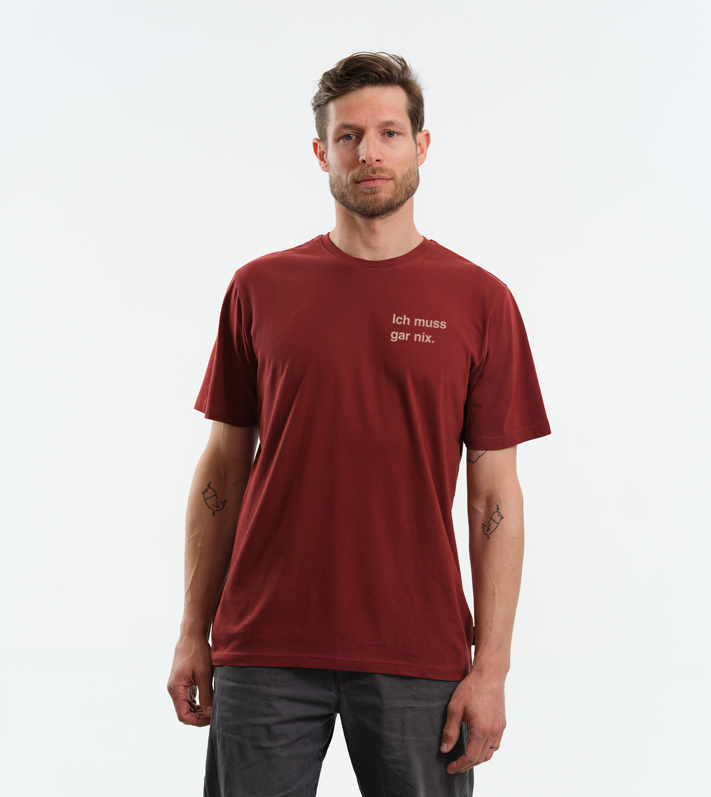 Shirt Ich muss gar nix. – Bild 9