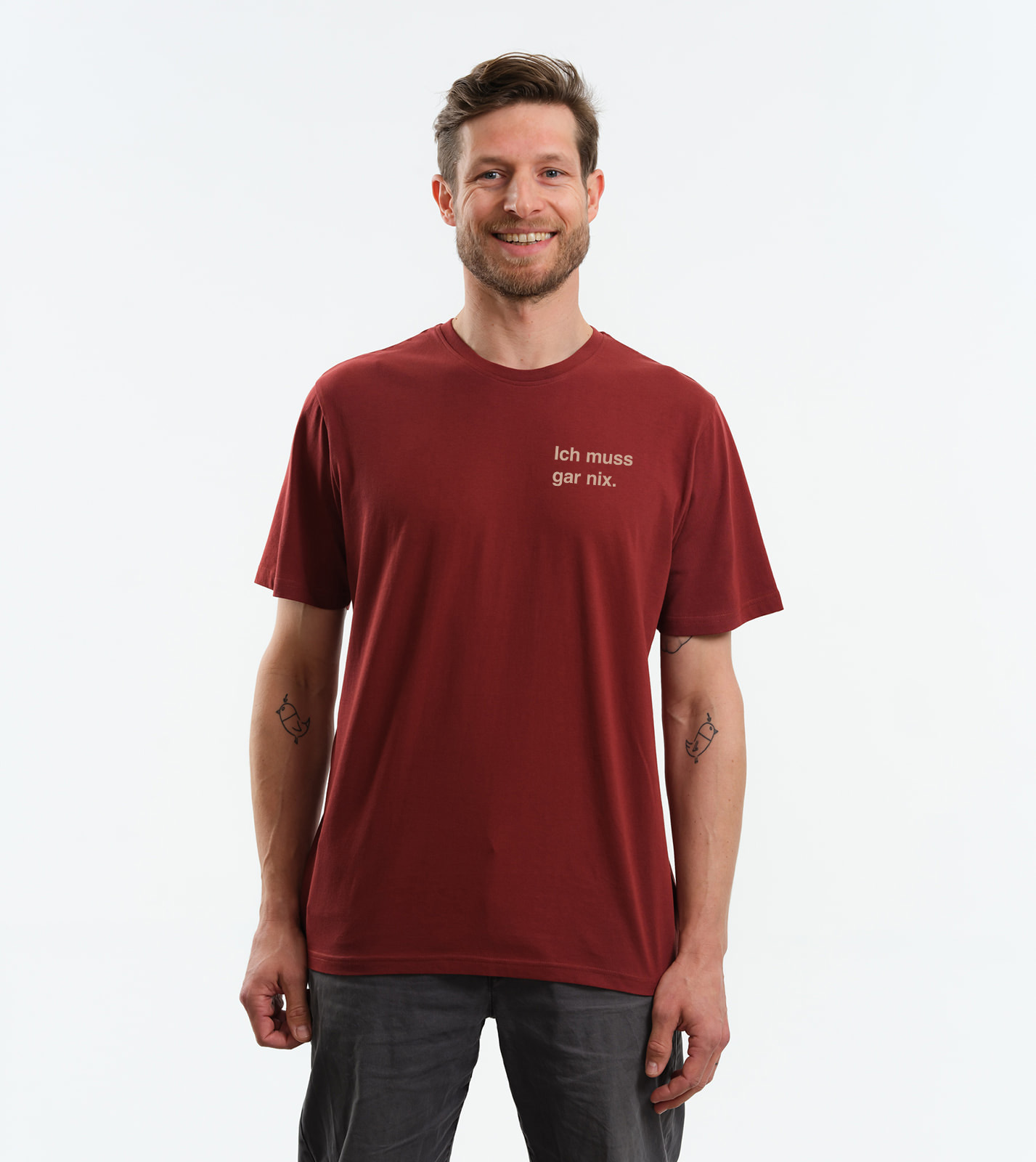 Shirt Ich muss gar nix. – Bild 11