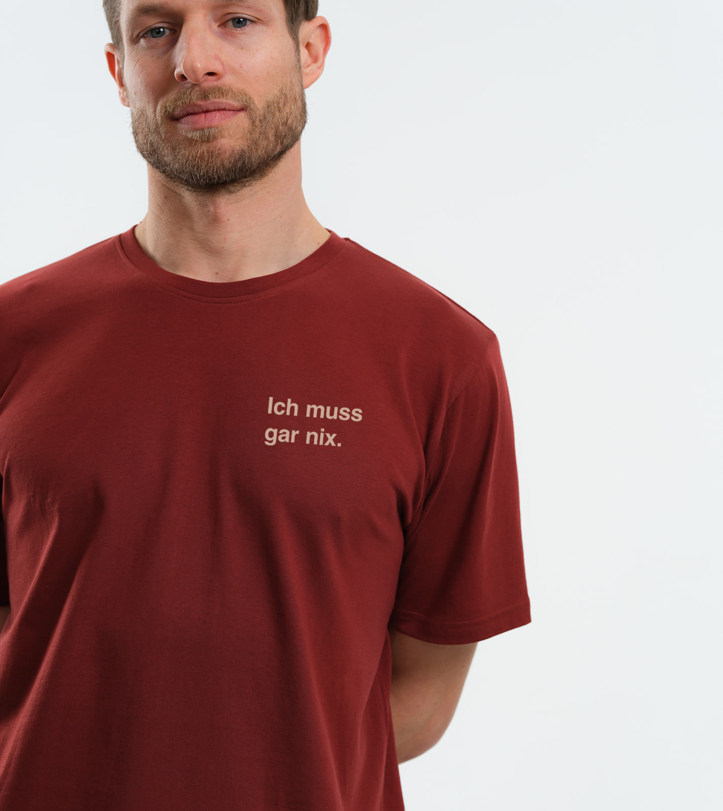 Shirt Ich muss gar nix. – Bild 10