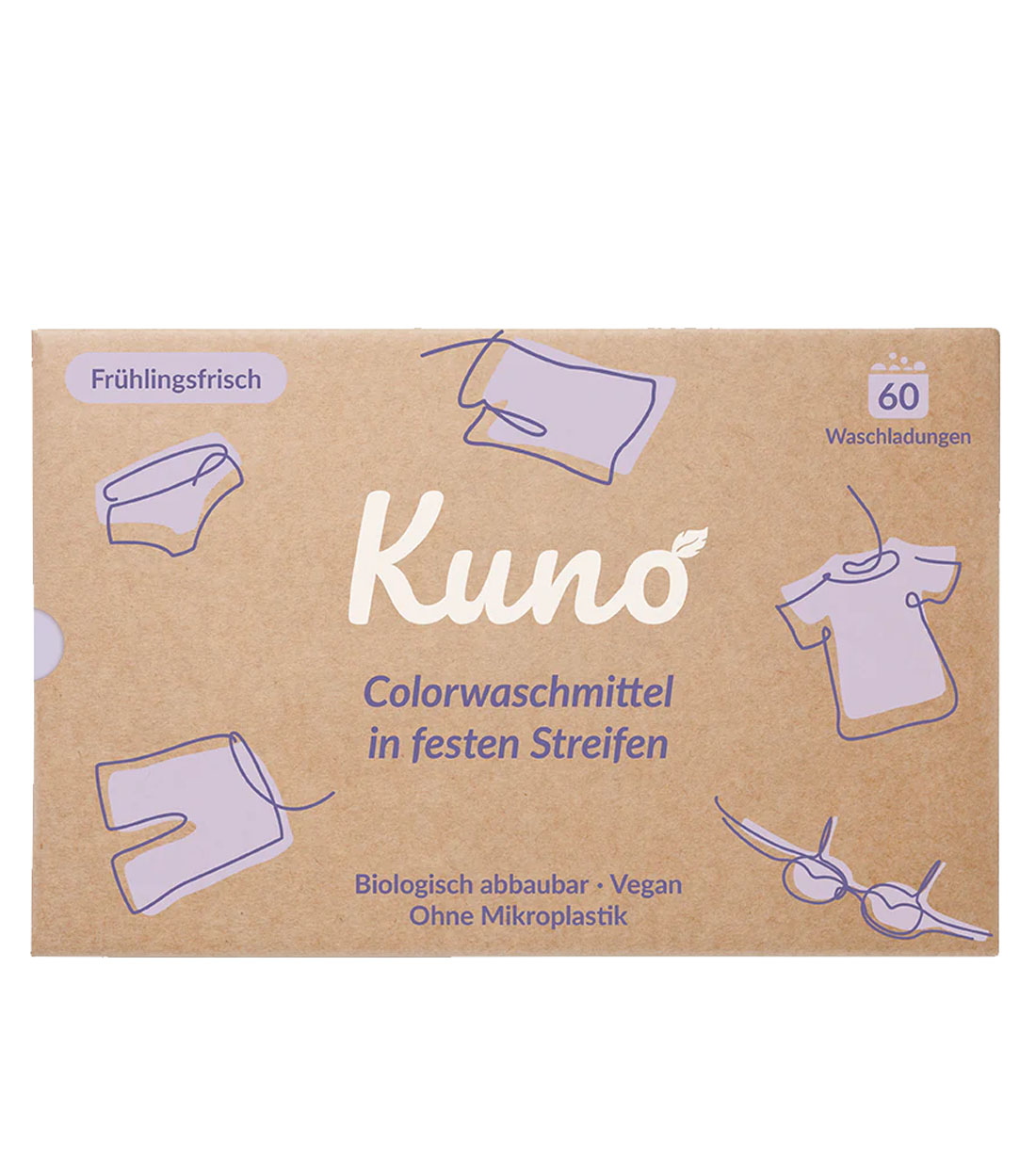 60er Color Waschmittelstreifen, Frühlingsfrisch