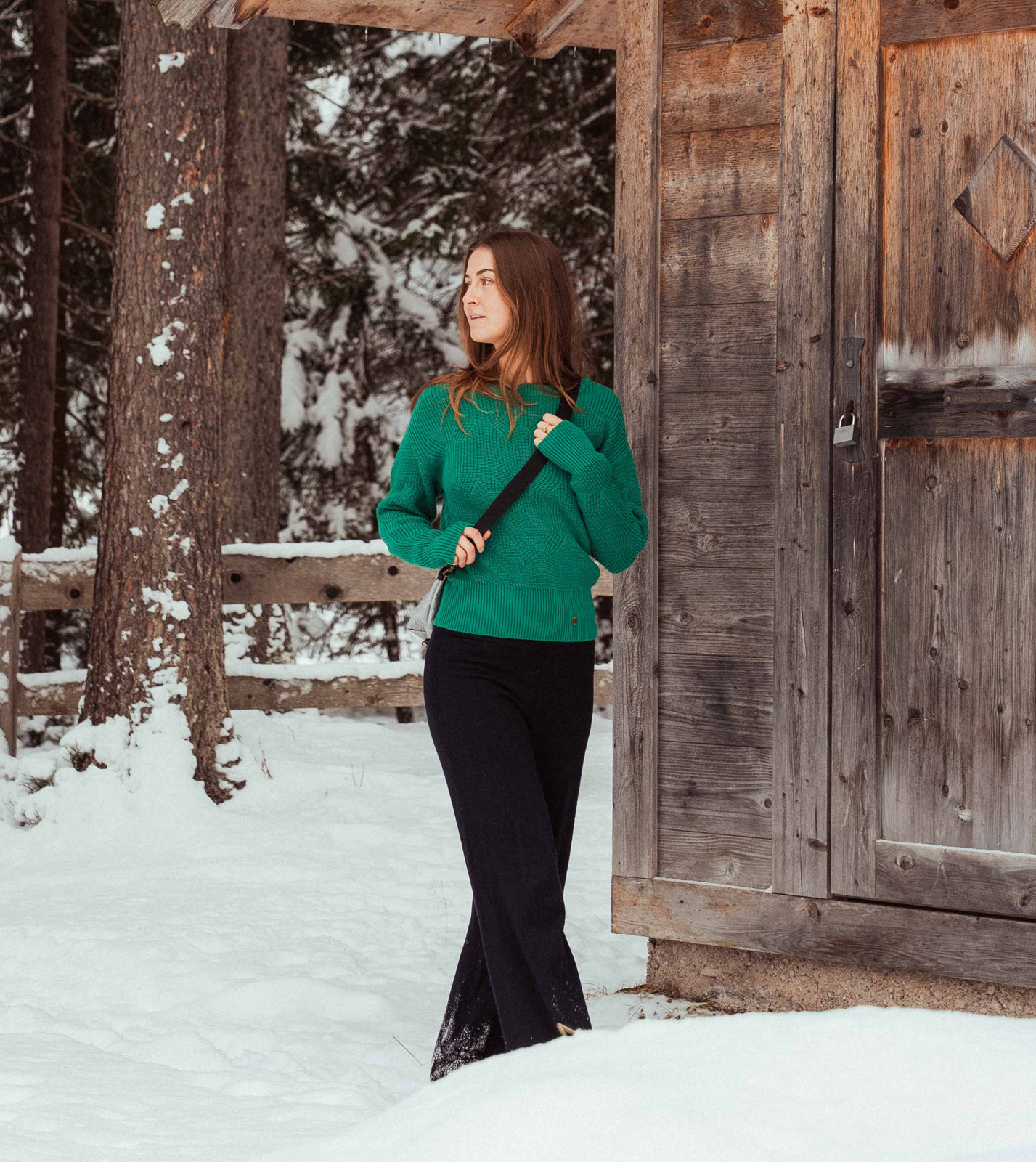 Short knitted Pullover May bright green - Image 2