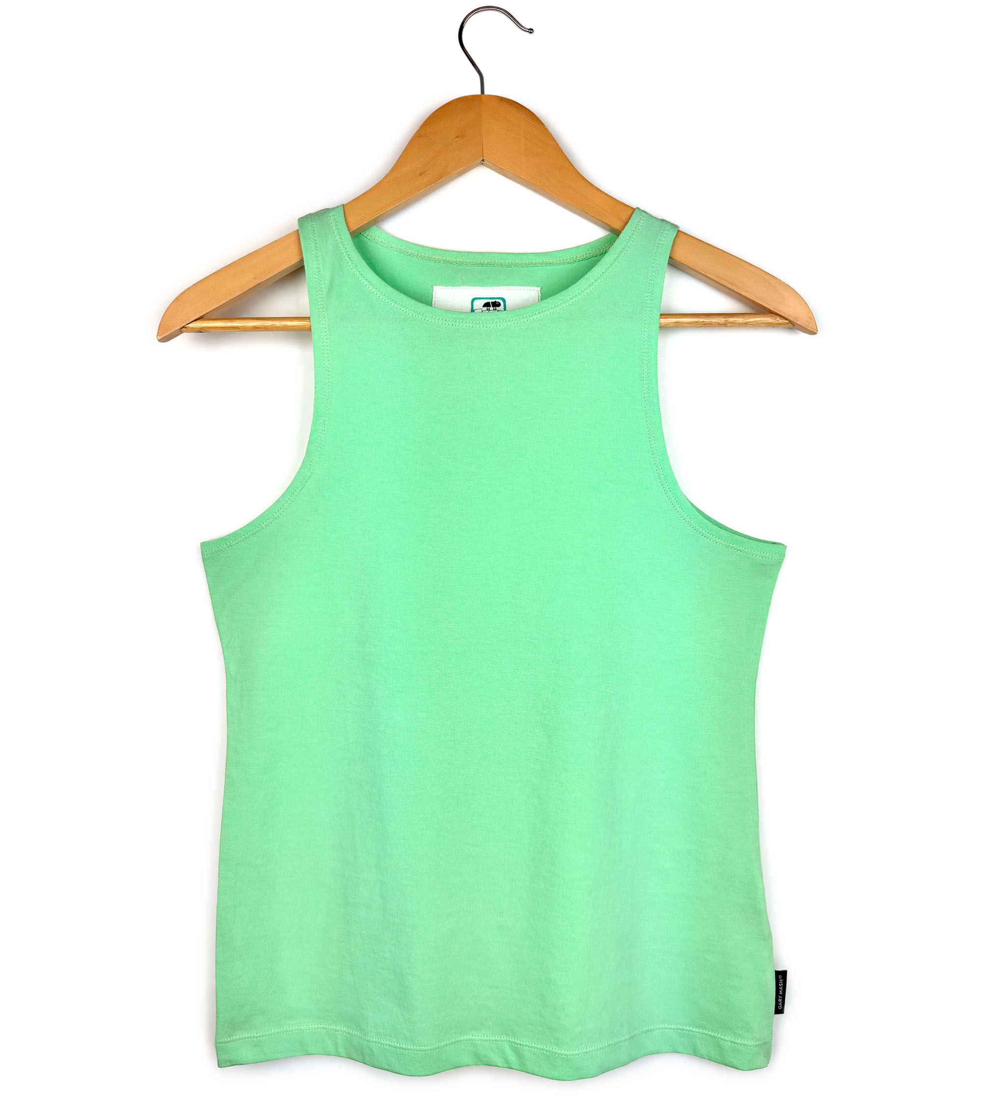 Top Grace vibrant mint green