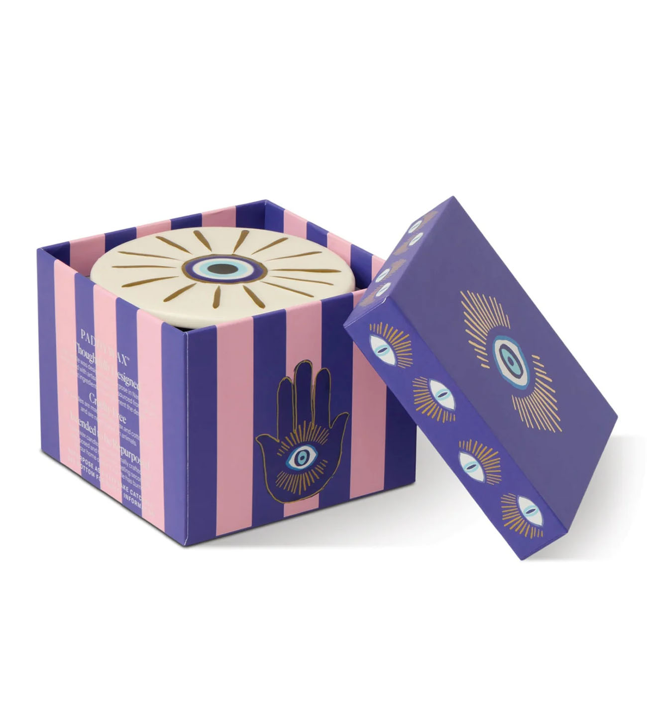 Charmed Blue Glass Candle Incense & Smoke - Image 3