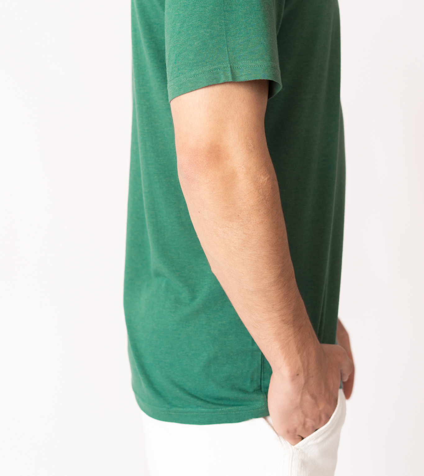 Bamboo Shirt green - Image 5