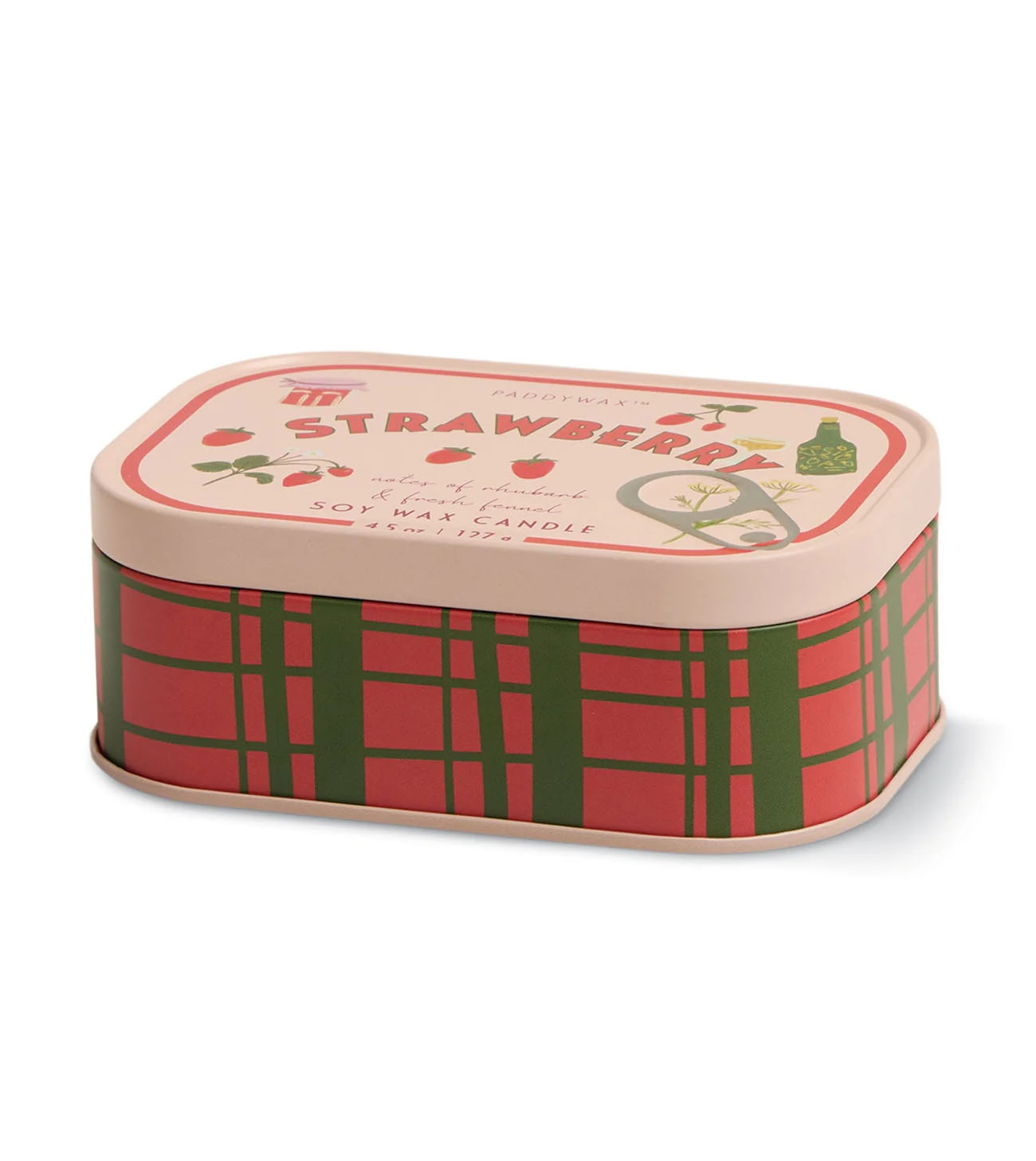 Bistro Scented Tin Candle Strawberry - Image 5