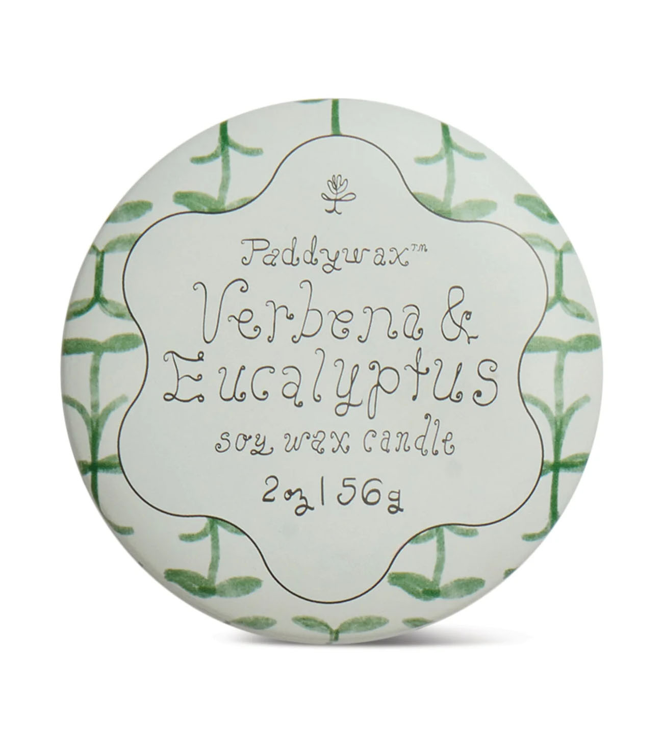 Tulip Printed Tin Candle - Verbena & Lemongrass - Image 3
