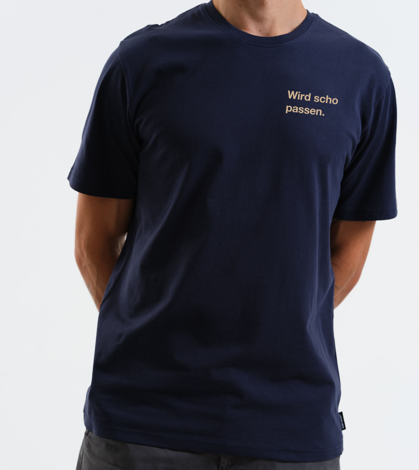 Shirt Wird scho passen. navy blue - Image 5