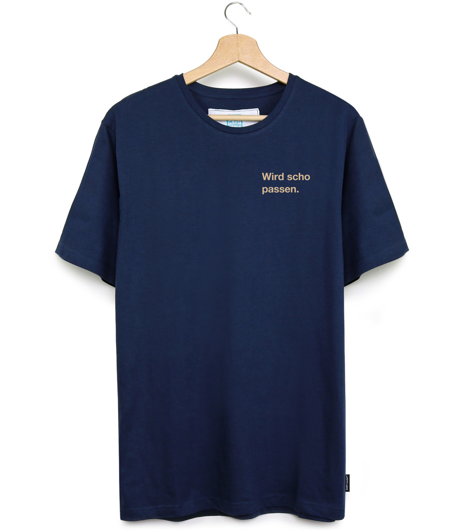 Shirt Wird scho passen. navy blue