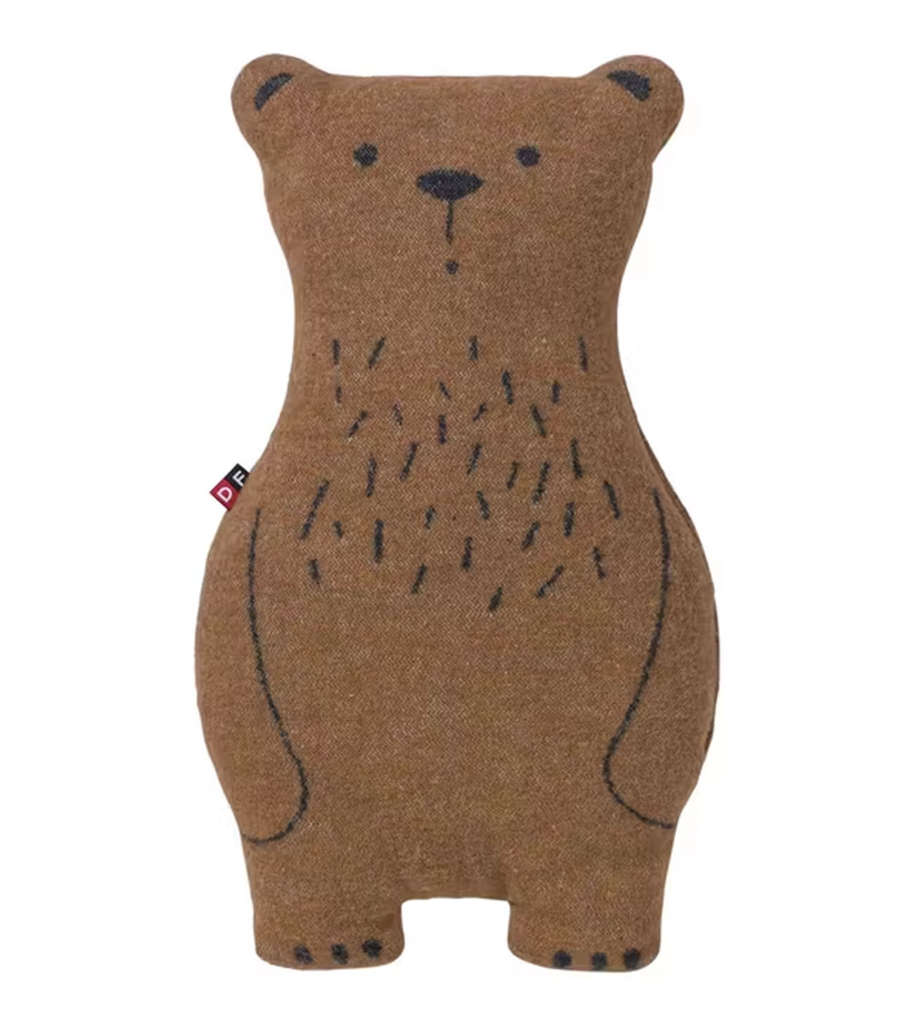 Stuffed Cushion "Bear", 22 x 40 cm