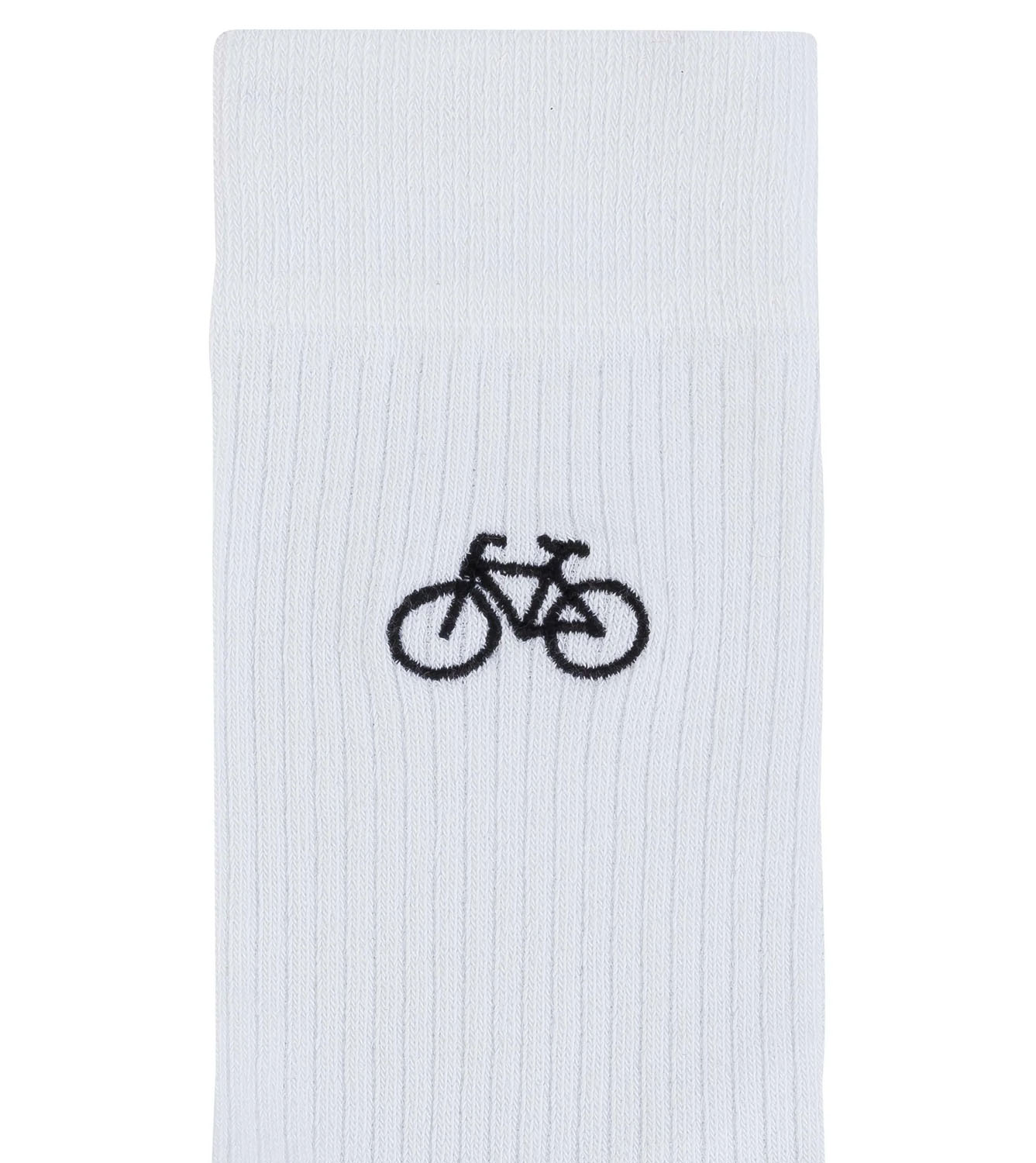 Ribbed socks with „Bike“ embroidery - Image 2