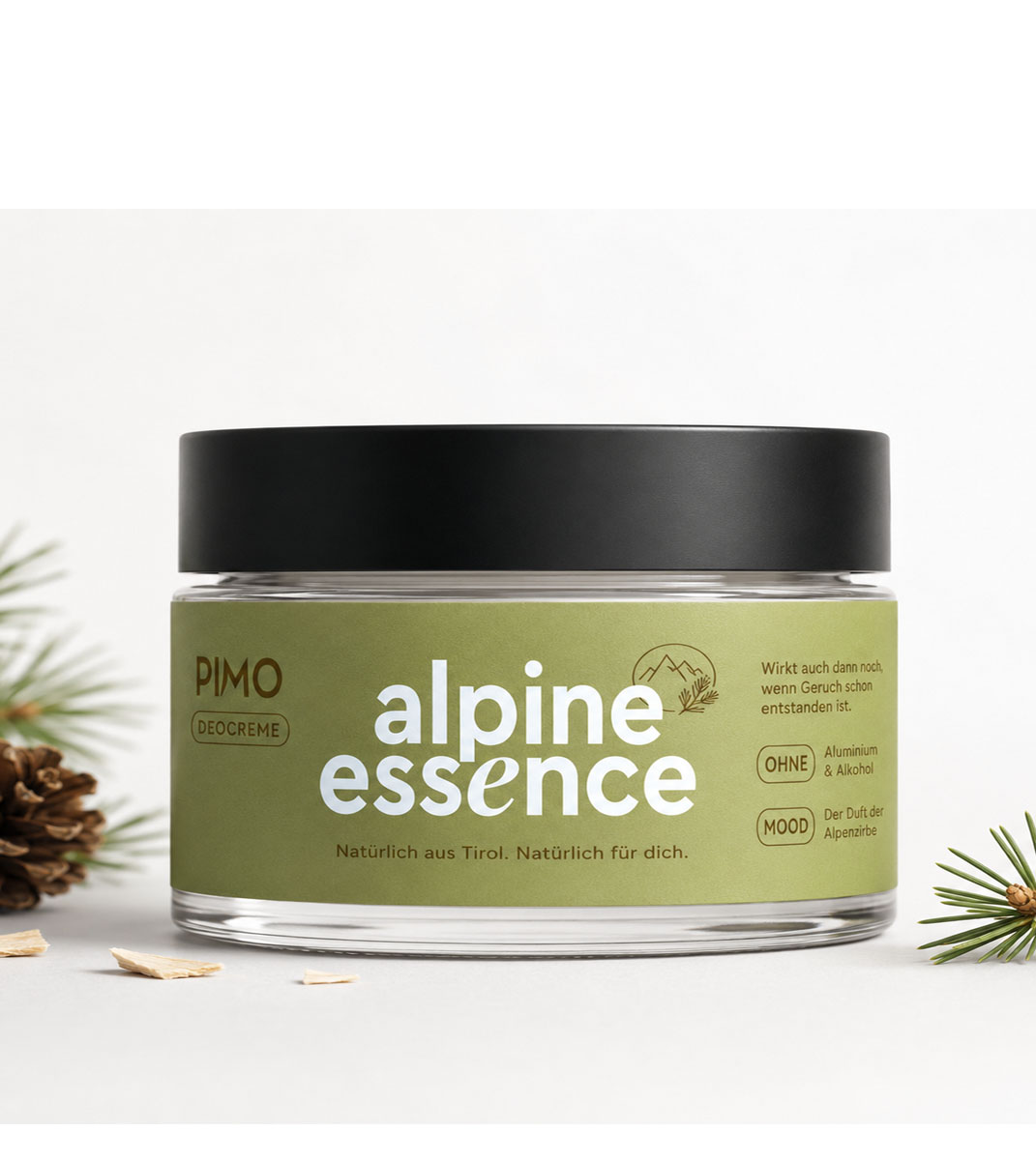 Deodorant alpine essence with Tyrolean Pine oil, 50 ml - Image 2