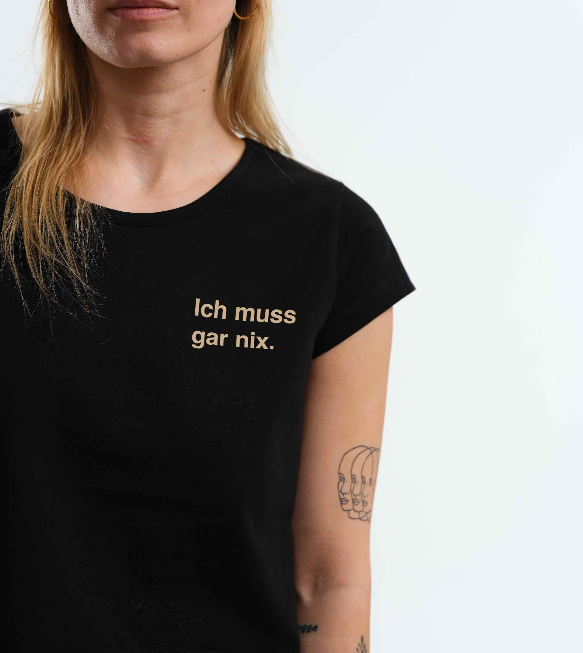 Shirt Asheville Ich muss gar nix. - Image 5
