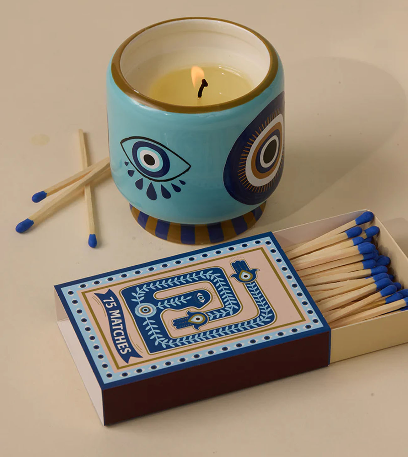 Long Matches "Eye", 75 pcs. - Image 2