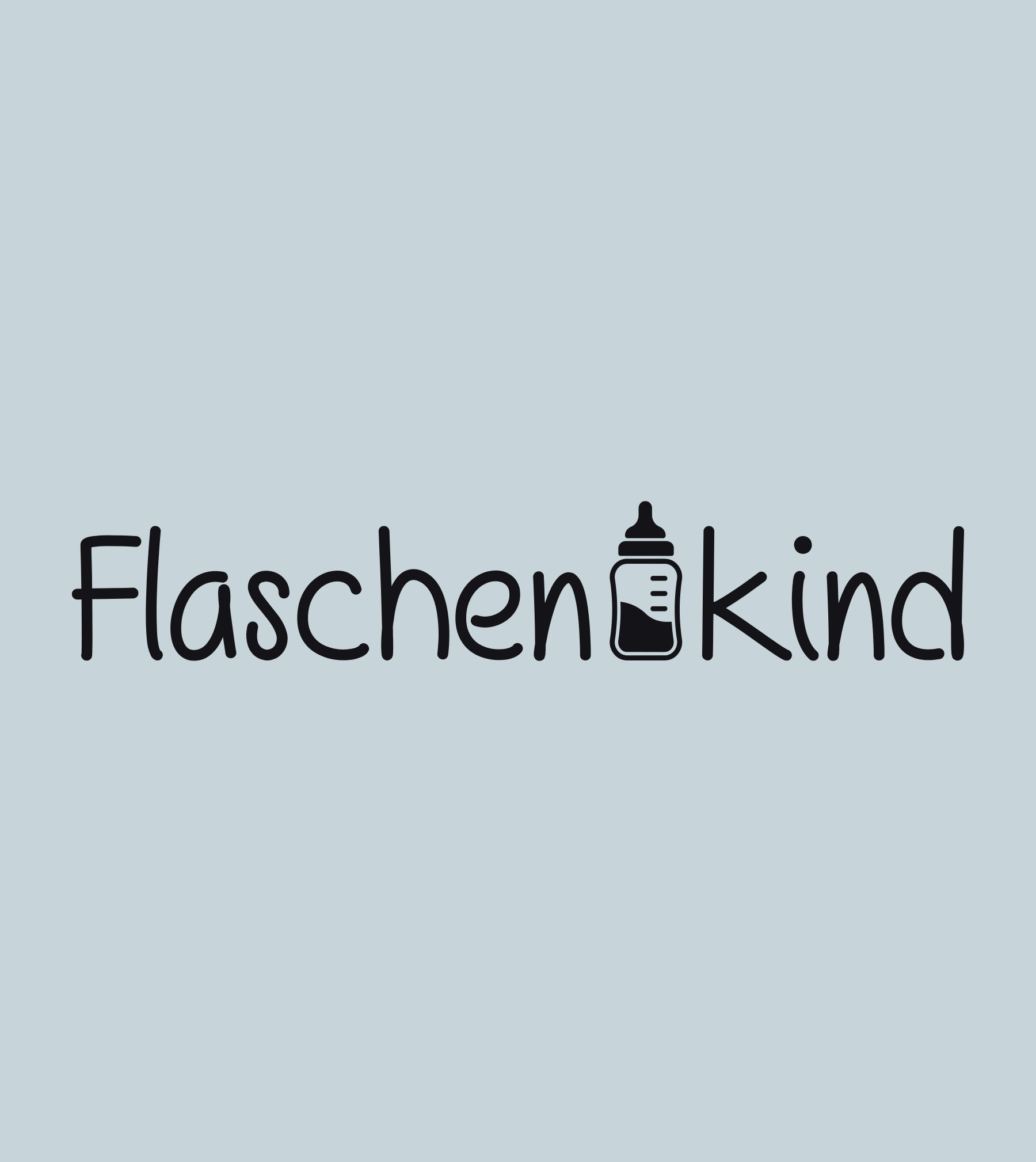 Baby Langarmbody Flaschenkind – Bild 2