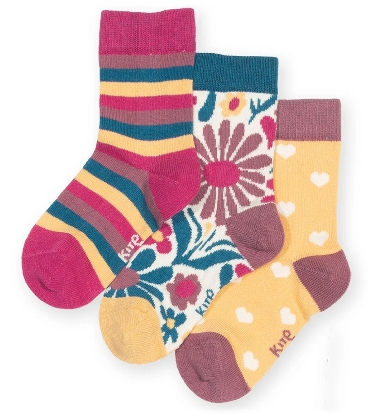Colorful Socks 3-Pack, Be Lucky
