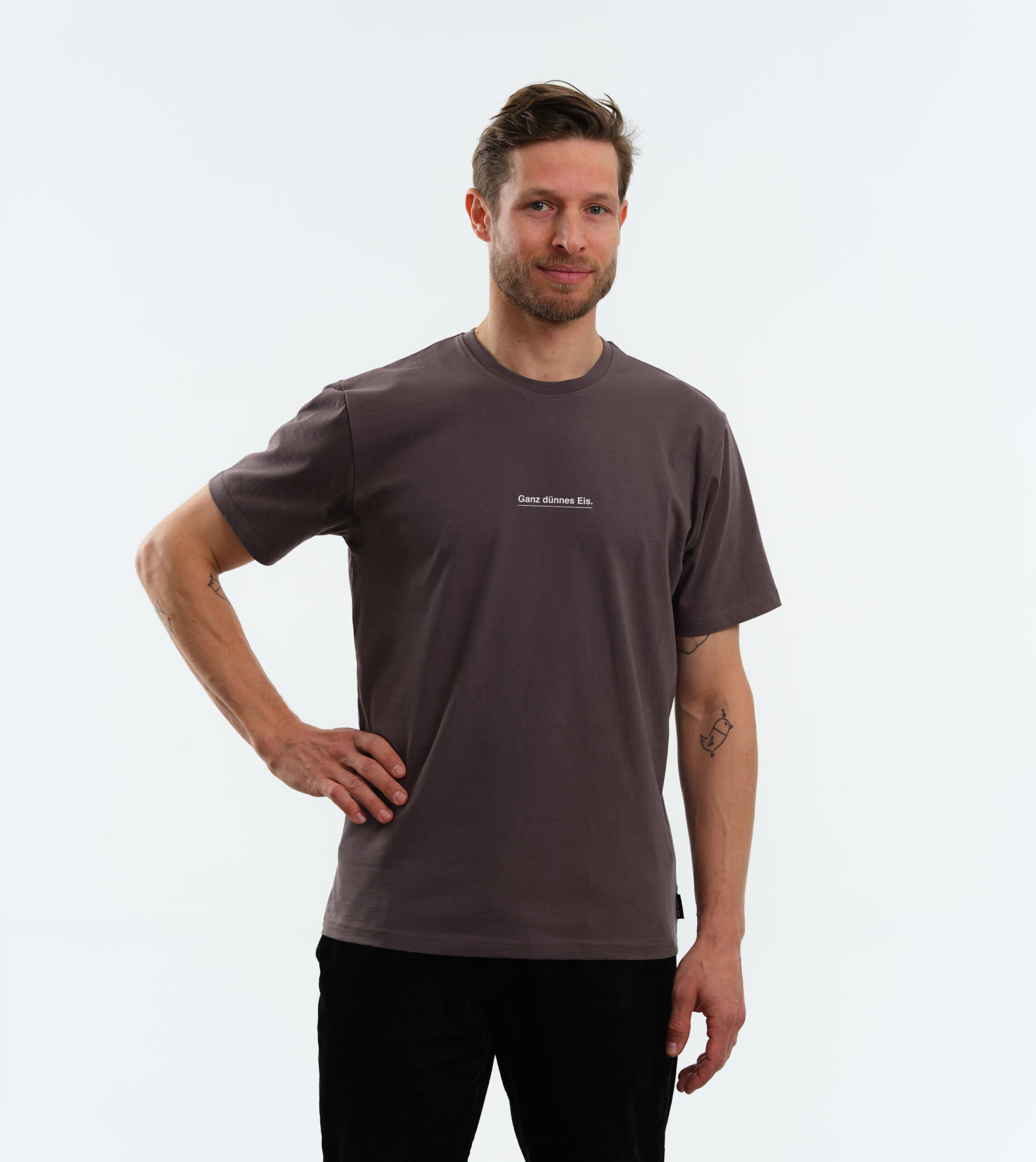 Shirt Ganz dünnes Eis. grau - Image 6