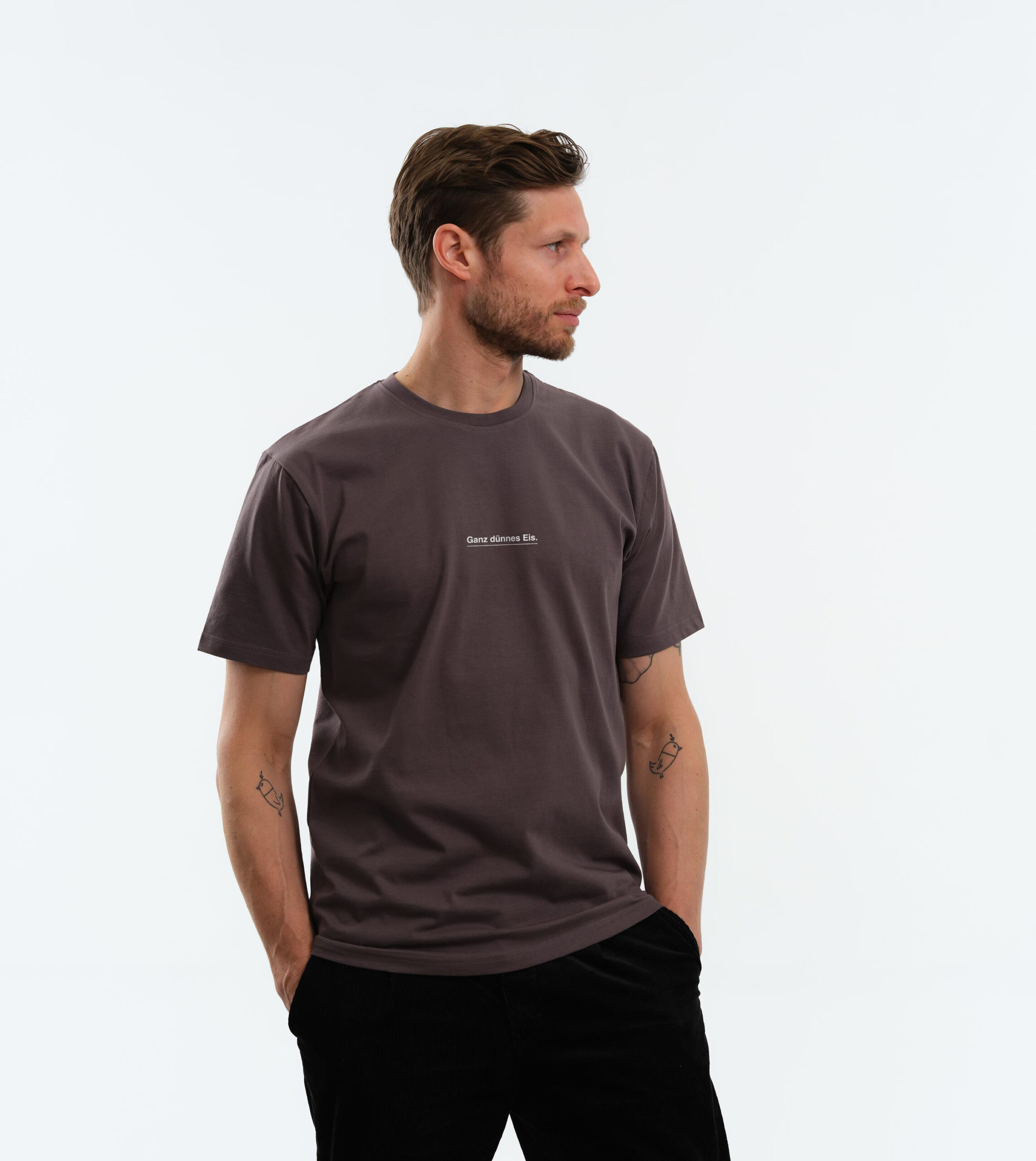 Shirt Ganz dünnes Eis. grau - Image 5