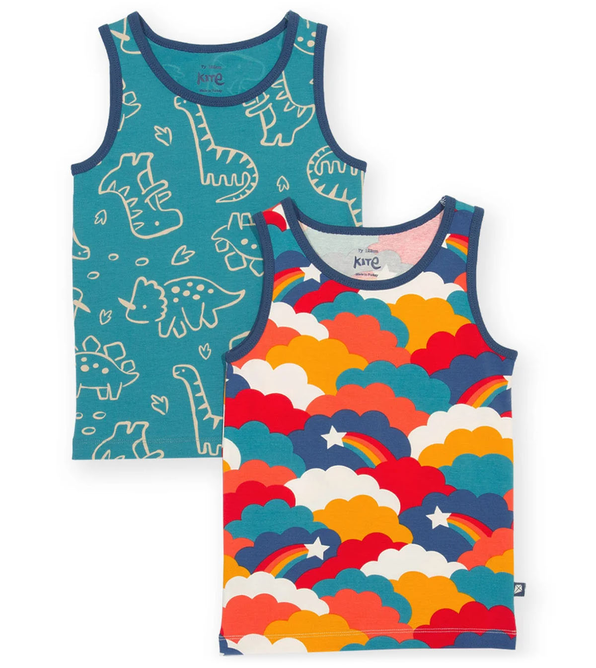 Jungen Unterhemden 2er-Pack, Wish upon a Star