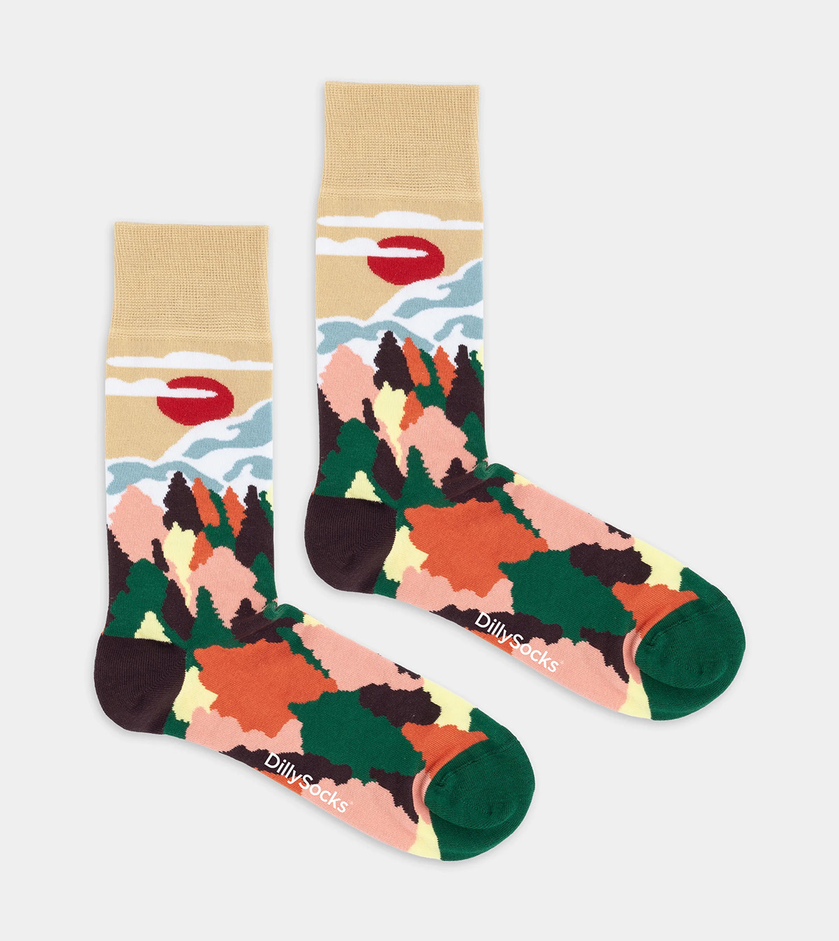 Socken Fall Mountains