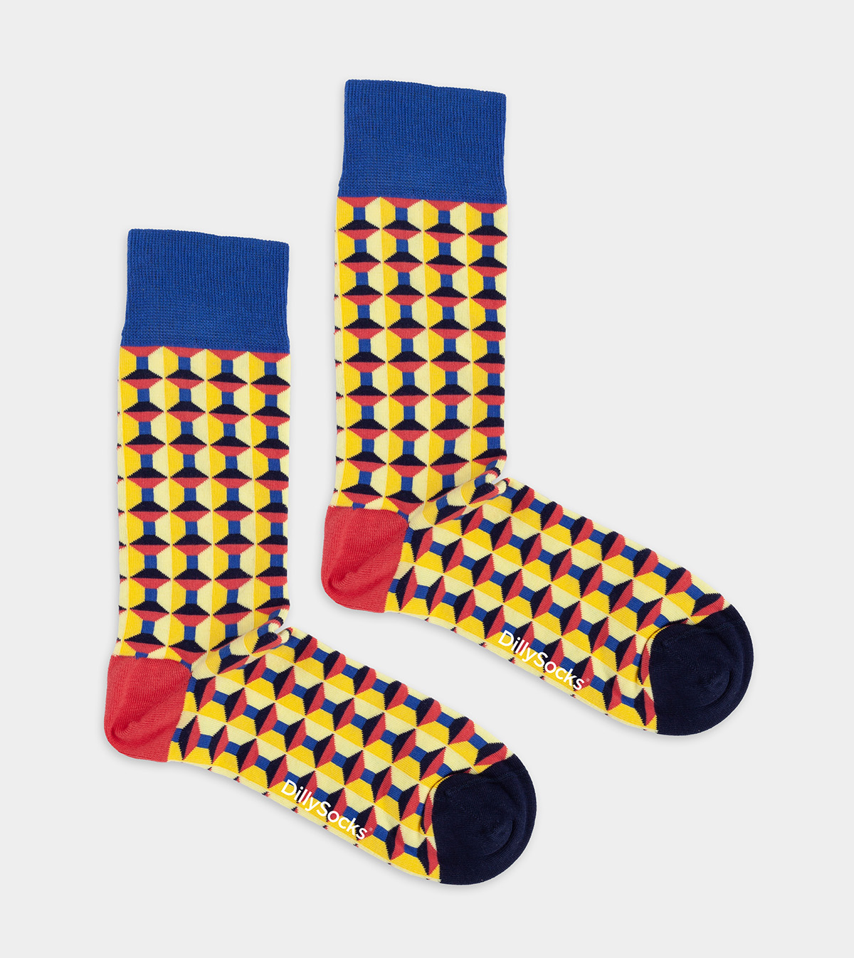 Socken Retro Tiles